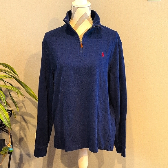 Ralph Lauren Other - Polo Ralph Lauren Navy Estate Rib Sweater